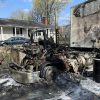 April 26 truck fire posted to Facebook by SFD