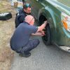 May 9th Assisting senior resident with flat tire from SPD Facebook