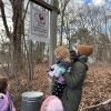 Daisy Troop #64042 cleanup of Clark Grove (from Facebook)