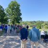 Memorial Day 2023 crowd in the Rural Cemetery