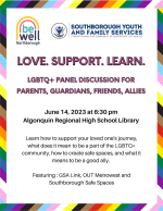 Pride Panel flyer