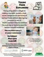 Young Food Explorers flyer