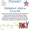 4th of July Prade flyer