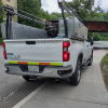 Construction vehicles (Ironically, while resurfacing a wheelchair ramp)