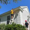 Volunteers repaint Pilgrim Church (contributed photos)