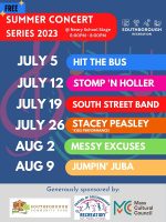 Summer Concert Series Flyer 2023