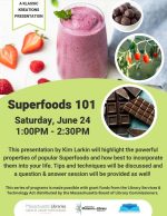 Superfoods 101 flyer