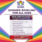 Safe Spaces bowling flyer