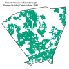 Property Parcels - Primary Building dates to post 1945 (Contributed by James Nichols Worley)