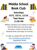 Middle School Book Club