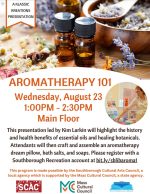 aromatherapy 101 flyer