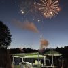 Fireworks begin at Southborough Summer Nights 2023 - contributed by Cass Melo