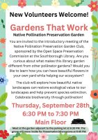 Gardens That Work flyer