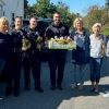 Southborough Gardeners, Senior Center, and Police Dept flower deliveries (contributed photo)