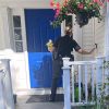 Southborough Gardeners, Senior Center, and Police Dept flower deliveries (contributed photo)