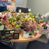 Southborough Gardeners, Senior Center, and Police Dept flower deliveries (contributed photo)