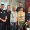 Southborough Gardeners, Senior Center, and Police Dept flower deliveries (contributed photo)