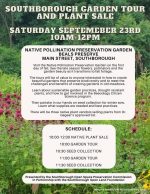 Southborough Garden Tour and Plant Sale flyer