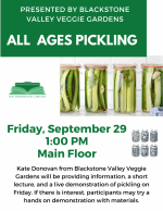 pickling for all ages flyer
