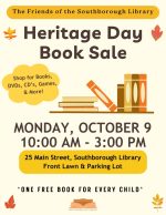 Book sale flyer