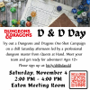 Dungeons and Dragons flyer