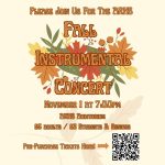 Fall Instrumental flyer