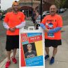 For the 8th year Robert Silver walked in memory of his late brother Barry - photo from Fundraising page