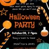 Safe Spaces Halloween Party flyer
