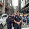 Southborough's Chief Ryan Newell joined other police chiefs in the state for the Jimmy Fund Walk - photo from SPD Facebook post