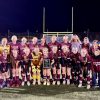 ARHS Girls Soccer won Class A CMass tourney (photo edited from ARHS Athletics tweet) from ARHS Athletics