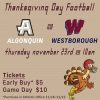 ARHS v Westborough football