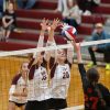 Sophie Hjerpe & Lily Morse - ARHS Girls Volleyball Quarter Finals - photo by Owen Jones Photography