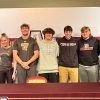 L-R The Purcells, Olivia Labelle, Zachary Meehl, Jack & Nate Gulachenski, Garrett Burns, Quinn Salvi, Jack & Nate Gulachenski, and Annie Harwich