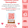 Crafternoon Flyer Valentine Snowglobes