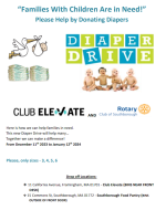 Diaper Drive flyer