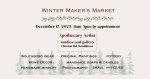 Winter Maker's Market flyer