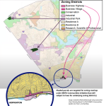 MBTA Zoning overlays and underlying zoning map
