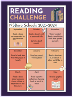 NSBORO Reading Challenge Calendar
