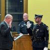 Swearing in of newly promoted Sgt Rock (from Facebook)