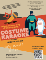 Family Costume Karaoke flyer