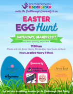 Kindergroup Egg Hunt flyer 2024