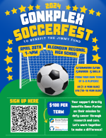 GONKPLEX SOCCERFEST flyer