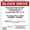 May Bloodmobile flyer