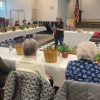 Tina Bemis Spring Porch Pot program at Senior Center 2023 from Facebook