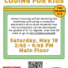 Middle School Coding flyer