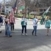 Girl Scouts in parade - Veterans Day 2024 Observances (photo by Beth Melo)(photo by Beth Melo)