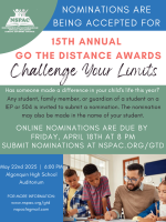 2025 GTD Nomination Poster