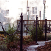 Less expensive alternative -Boston Common Style Post and chain (from application)