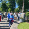 Community members followed the parade