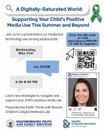 MHAM Digital Wellness webinar flyer